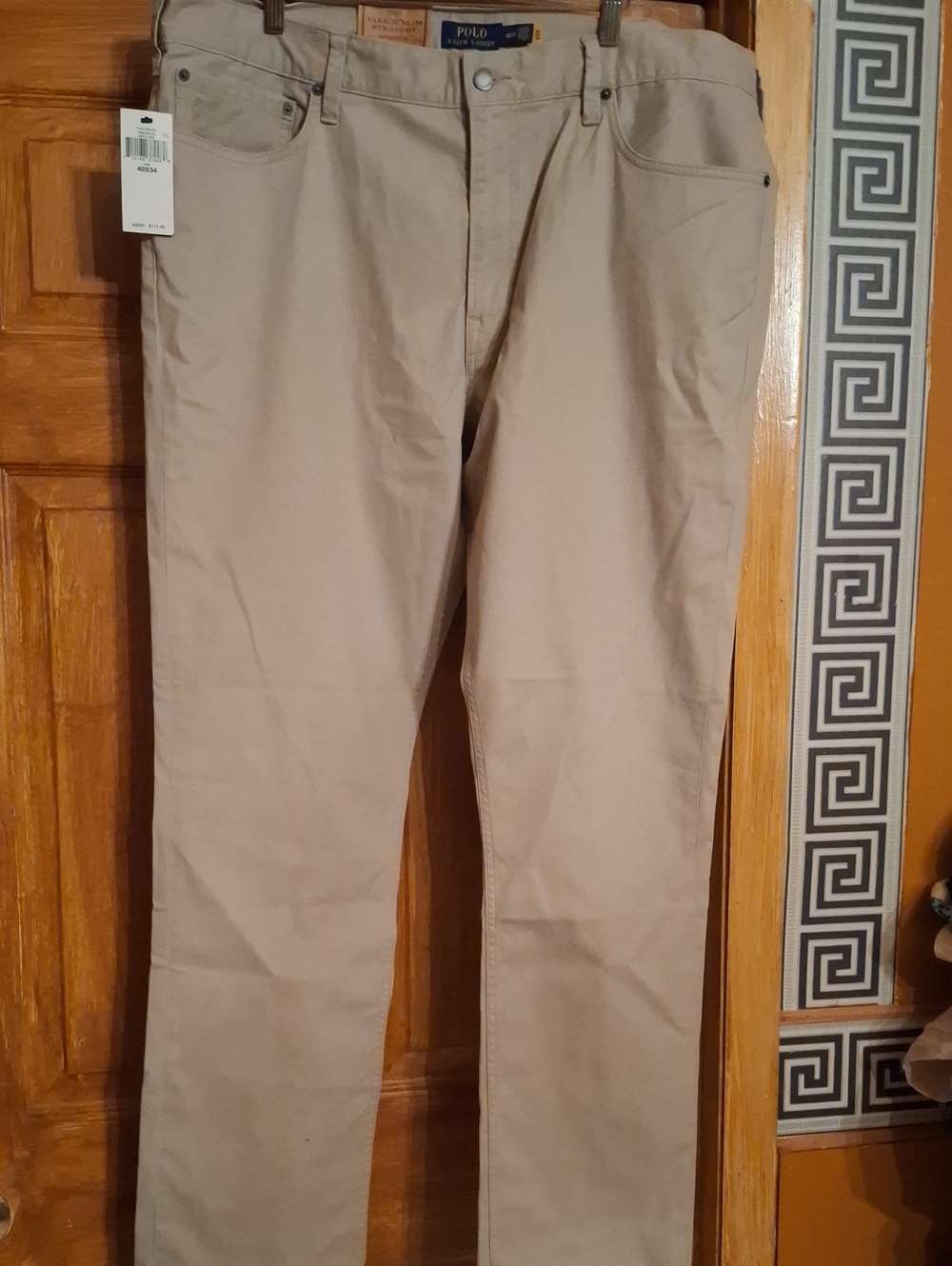 Polo by Ralph Lauren Men's Beige Khaki Chinos
